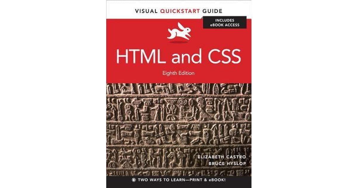html and css visual quickstart guide 8th edition pdf