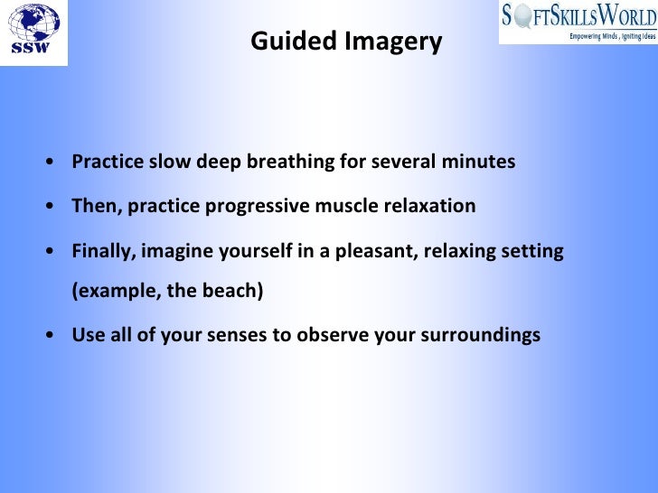 deep relaxation through guided imagery