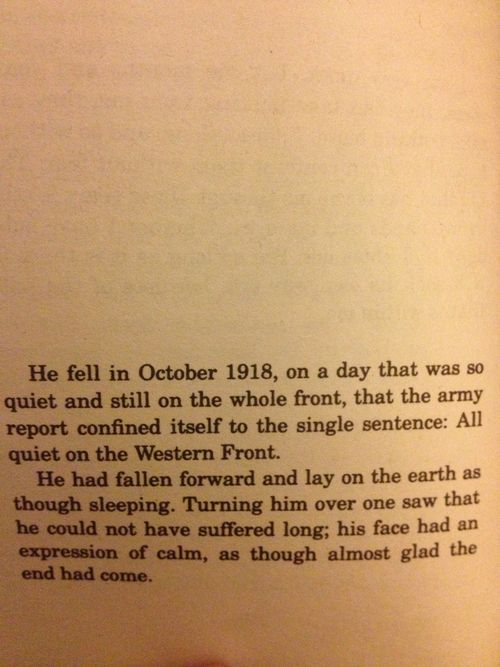all quiet on the western front reading guide