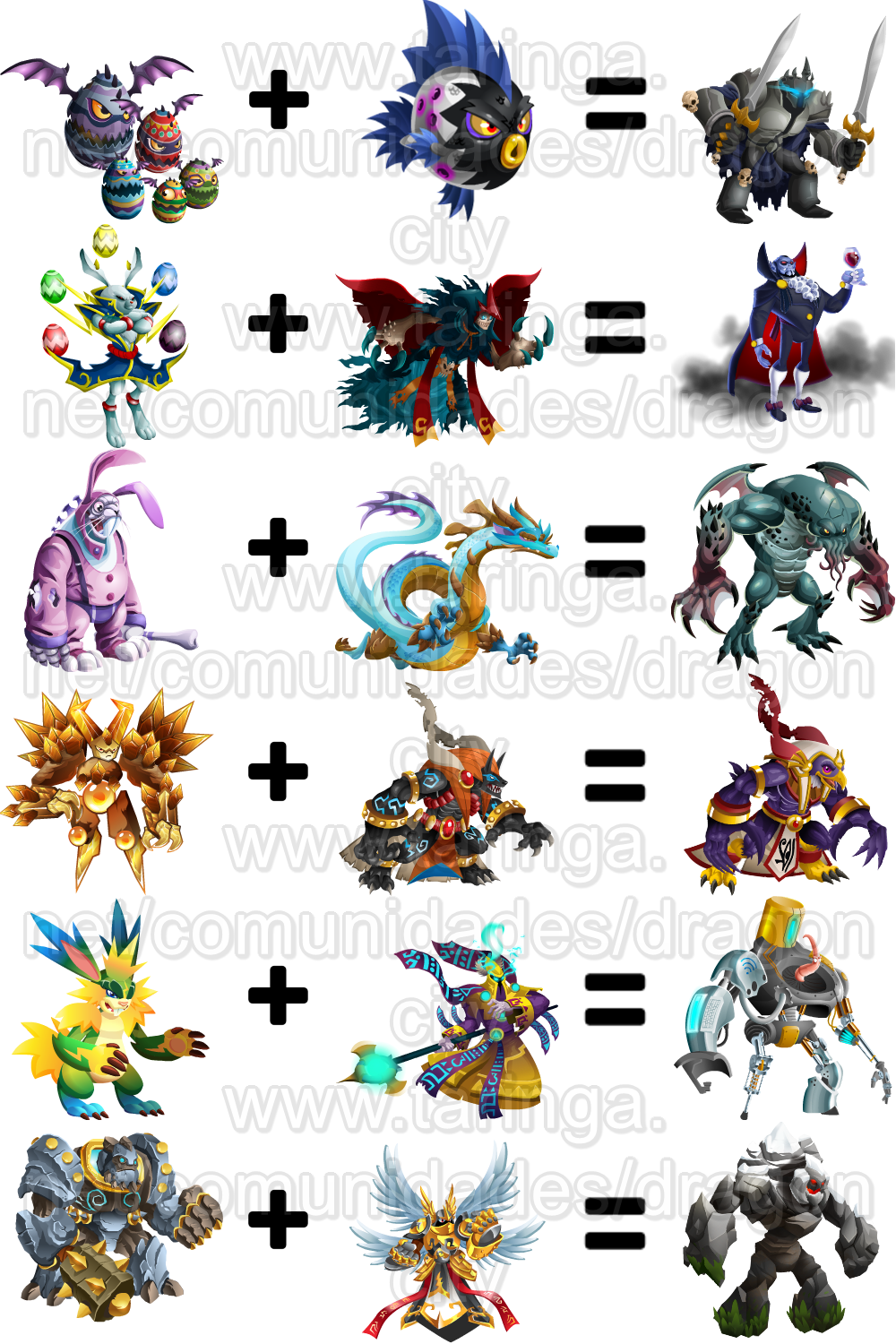 dragon city breeding guide with pictures
