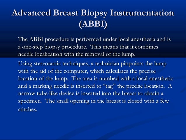 mri guided breast biopsy results